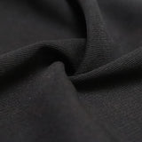 Smooth Nida Fabric in Top Black