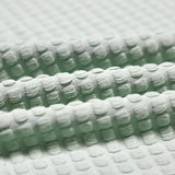 240gsm Sage Green Polyester-Spandex Loopback Terry Fabric
