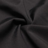 195gsm Black Nylon-Spandex Double-Faced Fabric with High Stretch