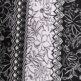 190gsm Floral Patchwork Print Glossy Milk Silk Fabric