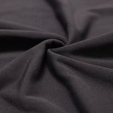 210gsm Bio-based Nylon Double-sided Lycra Stretch Fabric in Black