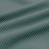 250gsm Dark Green Nylon-Spandex Stair-Texture Fabric