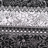 190gsm Floral Patchwork Print Glossy Milk Silk Fabric